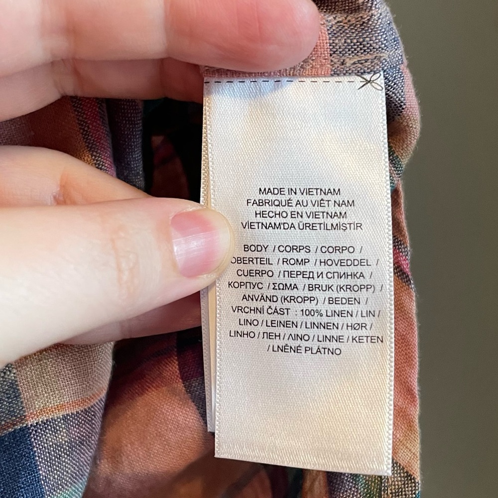 NWT Lauren Ralph Lauren Med Pink Plaid Long Sleeve Button-down Shirt Ret $145! - Picture 4 of 9